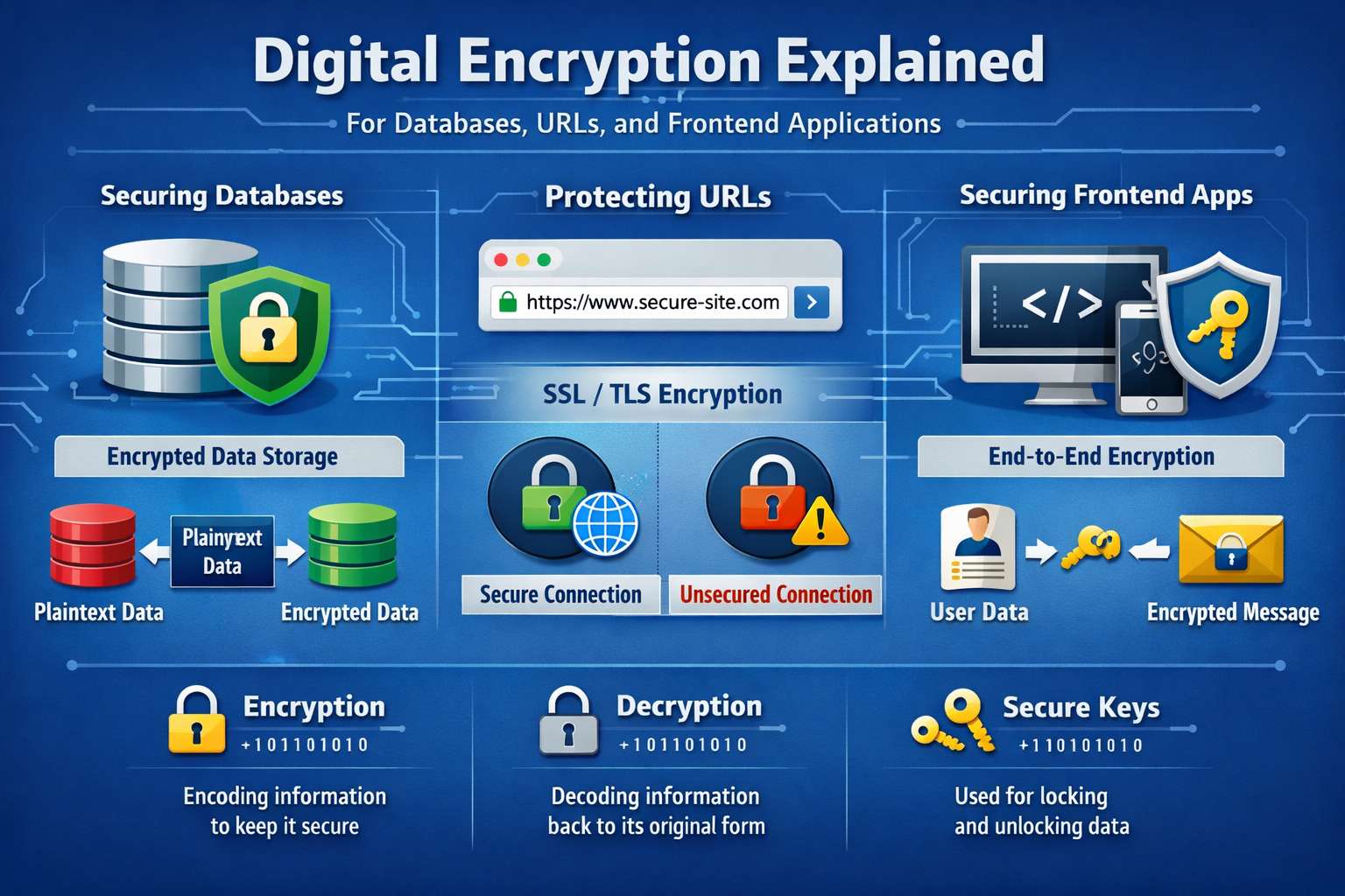 Digital Encryption Explained for tech security